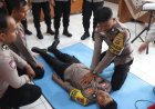 Polres Tanah Datar Berikan Pelatihan Pertolongan Pertama Gawat Darurat kepada Bhabinkamtibmas