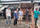 Polres Sijunjung Amankan Truk Pengangkut Kayu Olahan Ilegal, Pemilik Ditahan
