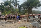 Brimob Polda Sumbar Percepat Pemulihan Malalak, Bangun Jembatan Darurat dan Intensifkan Pencarian Korban