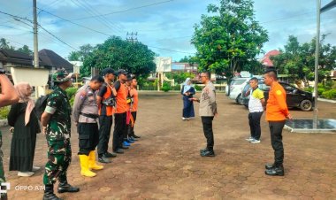 Pencarian Hari Keenam Warga Hanyut di Lubuk Basung, Polsek Bersama Tim Gabungan Intensif Sisir Aliran Sungai