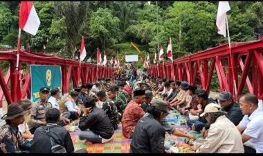 Enam Jembatan Dibangun TNI di Kabupaten Agam Rampung, Akses Warga Kembali Terhubung