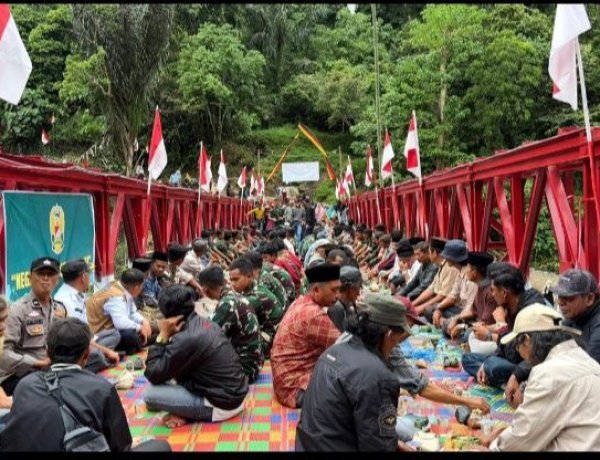 Enam Jembatan Dibangun TNI di Kabupaten Agam Rampung, Akses Warga Kembali Terhubung