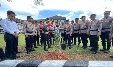 Wakapolda Sumbar Tekankan Profesionalisme Saat Kunjungan ke Polres Dharmasraya